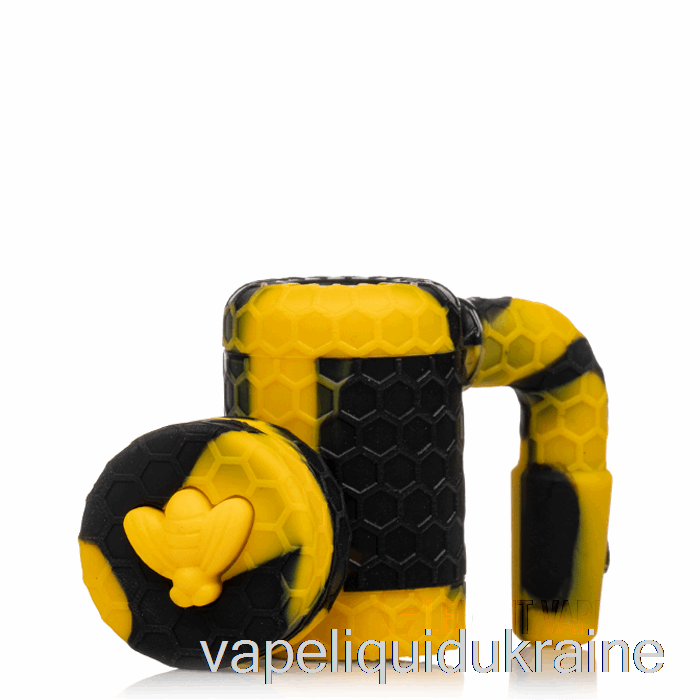 Vape Ukraine Stratus Bee Silicone Wax Reclaimer Sol (Black / Yellow)